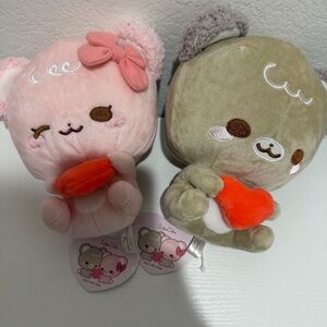 Japanese plush set of 2